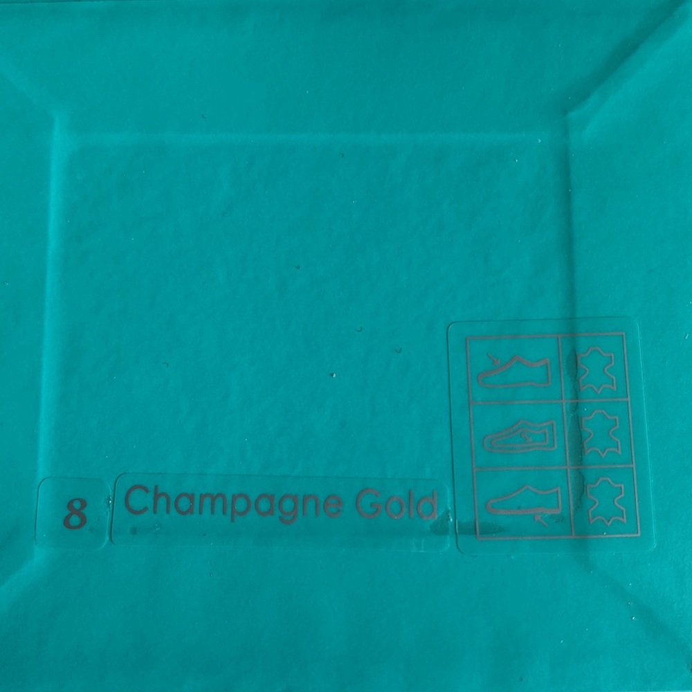 TIEKS, RARE CHAMPAGNE GOLD SIZE 8 - Picture 5 of 5